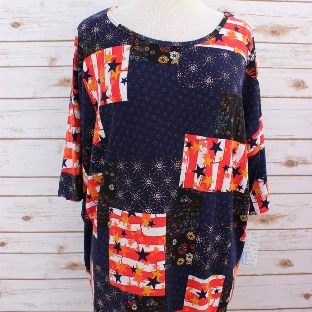 LULAROE Americana Collection Irma